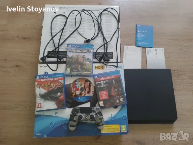 PlayStation 4 slim 500gb, снимка 1