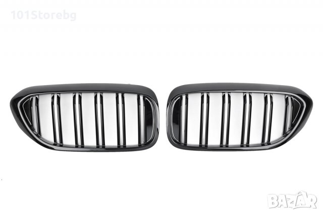 Двойни M5 M Бъбреци Решетки BMW G30 G31 2016-20 БМВ Г30 Г31 Гланц, снимка 4 - Аксесоари и консумативи - 39390698