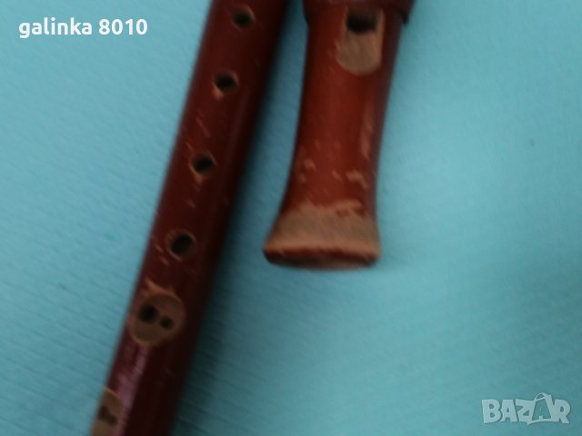 Стара Немска дървена свирка, снимка 5 - Антикварни и старинни предмети - 42958951
