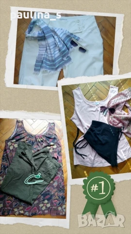 Три различни броя / Памучен комплект за лятото / голям размер 