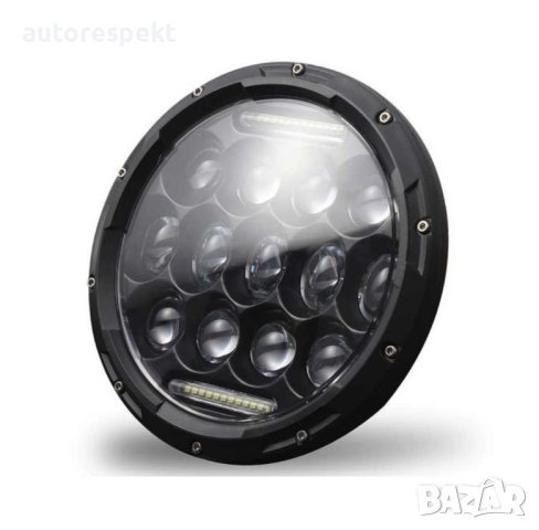 LED Фар 7 инча за вграждане на джип 0835 NEW NEW !!!, снимка 3 - Аксесоари и консумативи - 43756255