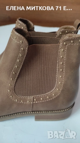 Catwalk дамски кожени боти н.39, снимка 4 - Дамски боти - 52356069