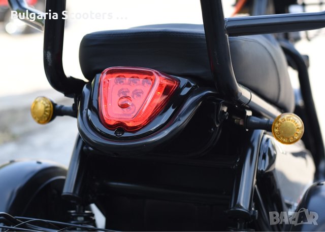 Двуместна електрическа триколка Max Motors PUDDING 1800W Нов модел RED, снимка 9 - Мотоциклети и мототехника - 43592399