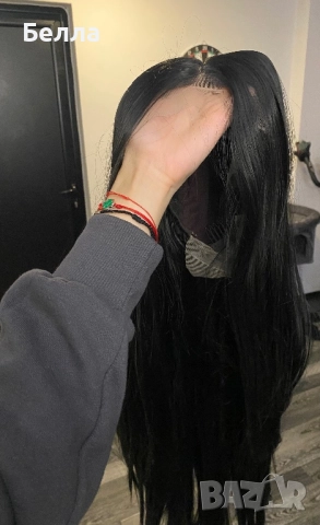 НОВА естествена перука! 100% високо качество, снимка 5 - Аксесоари за коса - 52068133