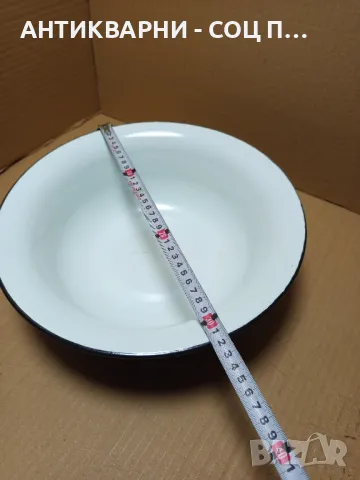 Соц Стара Емайлирана Руска Купа Легенче., снимка 6 - Антикварни и старинни предмети - 49261653