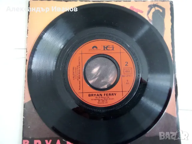 Стара грамофонна плоча Brian Ferry 1985 г., снимка 4 - Грамофонни плочи - 47417459
