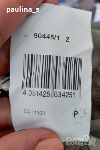 Дизайнерски тренч с кожен ефект "Marc Cain" sports / унисайз , снимка 16 - Палта, манта - 36840255