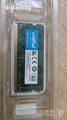 Памет за лаптоп Crucial 16GB DDR4-2400