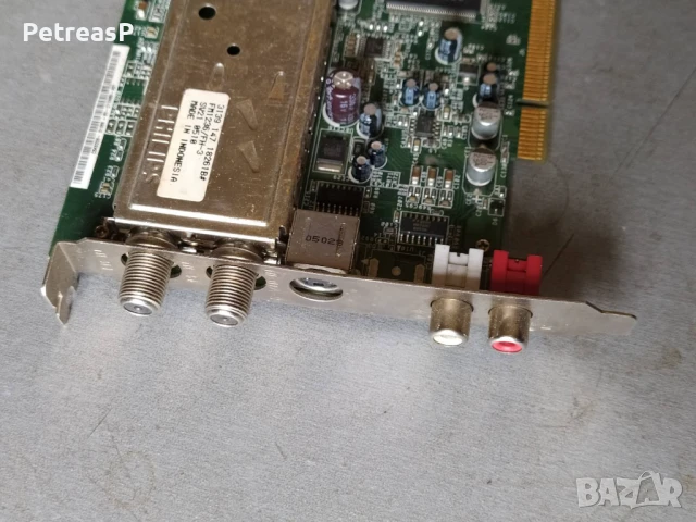 Видео Платка PCI TV тюнер 