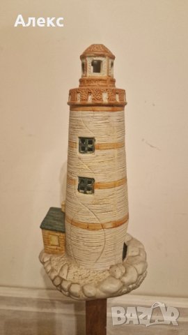 Керамичен морски фар– Свещник., снимка 5 - Антикварни и старинни предмети - 43790874