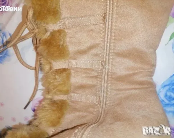 Dreams Натурален Велур Дамски Ботуши 39, снимка 8 - Дамски ботуши - 50436567