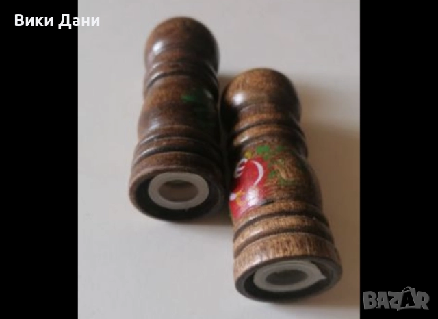 Австрия разни Мелници струговано дърво сол пипер , снимка 11 - Други ценни предмети - 33403870