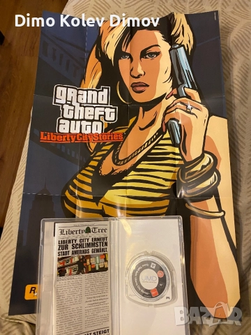 GTA Liberty City Stories. SONY PSP. , снимка 5 - Игри за PlayStation - 51796120