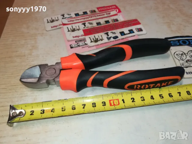 ROTAKE-8 ИНЧА КЛЕЩИ РЕЗАЧКИ 1212241012, снимка 6 - Клещи - 48316637