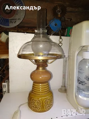 Ретро настолна лампа, снимка 2 - Настолни лампи - 48928559
