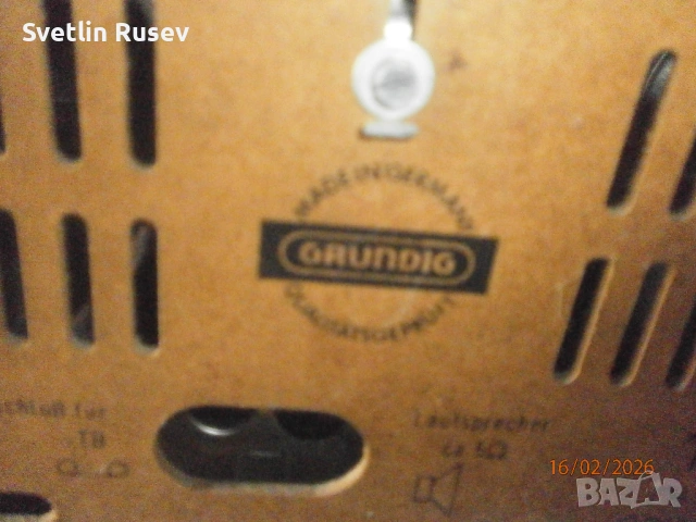 лампово радио grundig rf 245, снимка 12 - Антикварни и старинни предмети - 53495999