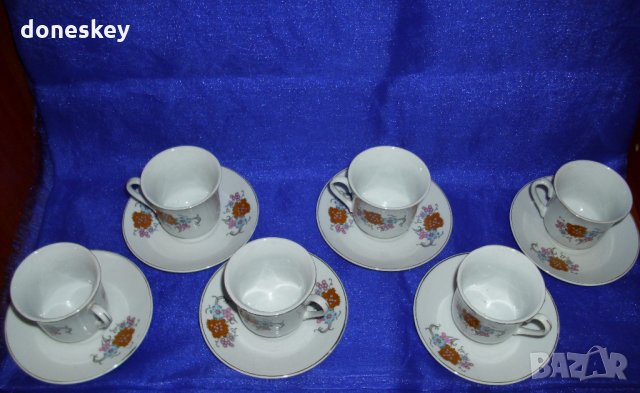 Порцеланов сервиз за кафе, снимка 2 - Сервизи - 32502037