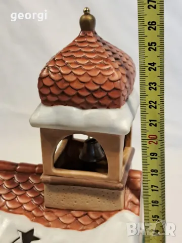 порцеланова коледна църква Goebel  6/6, снимка 7 - Декорация за дома - 47326894