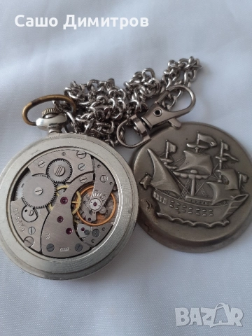 Молния СССР със кораб, снимка 5 - Джобни - 51808940