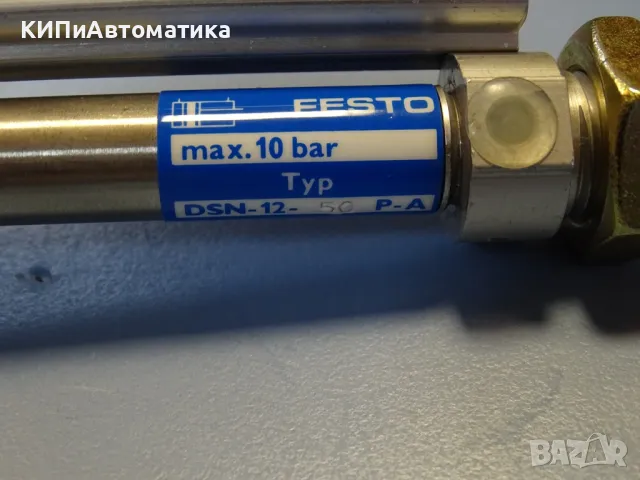 Пневматичен цилиндър Festo DSN-12-50P-A pneumatic cylinder, снимка 4 - Резервни части за машини - 47675024