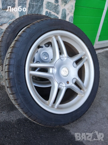 Продавам джанти 17 цола 5x110 с почти нови зимни гуми 225/45/17, снимка 2 - Гуми и джанти - 52668252