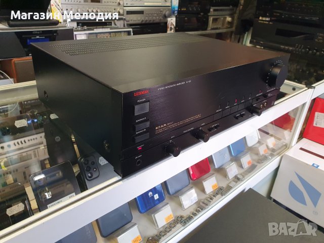 Усилвател Luxman LV-122 Две по 105 вата на 4 ома. В отлично техническо и визуално състояние. , снимка 6 - Ресийвъри, усилватели, смесителни пултове - 43502294