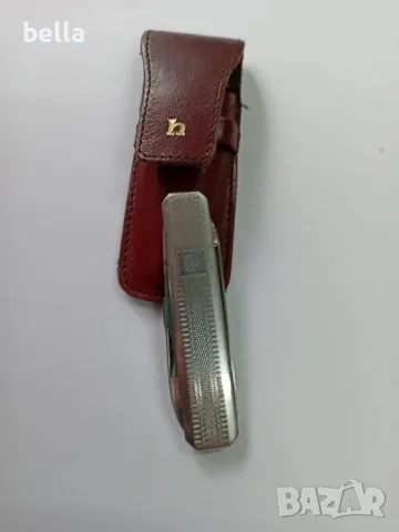 Джобна ножка Солинген Smf,кожен калъф ., снимка 7 - Антикварни и старинни предмети - 48739244