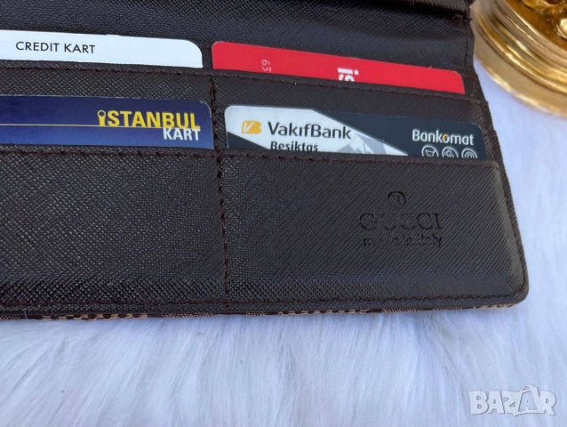 портмоне в кутия gucci, снимка 4 - Портфейли, портмонета - 51456915