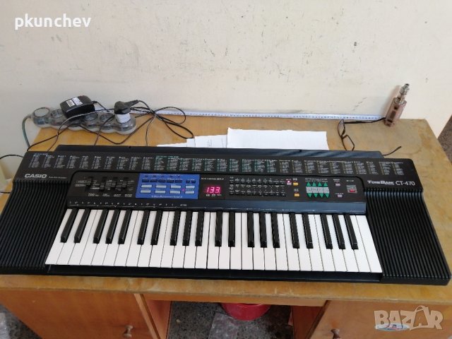 Синтезатор Casio Tone Bank CT-470 , снимка 3 - Синтезатори - 43097546