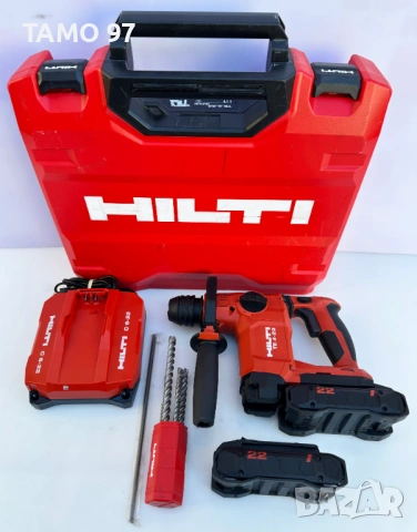 Hilti TE 4-22 Nuron - Безчетков акумулаторен перфоратор 2x22V 4.0Ah 2024г. 