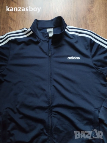 Adidas Essentials 3 Stripes - страхотно мъжко горнище КАТО НОВО Л, снимка 4 - Спортни дрехи, екипи - 53609902