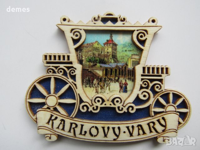 Магнит 3D от Карлови Вари, Чехия, снимка 2 - Други ценни предмети - 29001669