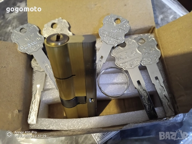 Патрон секретен + 6 ямкови ключа, 500 000 комбинации на СИГУРНОСТ, снимка 5 - Други стоки за дома - 52510404