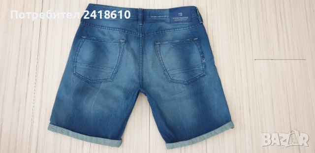 Scotch & Soda Ralston Jeans Short Mens Size 31 - 32  ОРИГИНАЛ! Мъжки Къси Дънкови Панталони!, снимка 7 - Къси панталони - 51104095