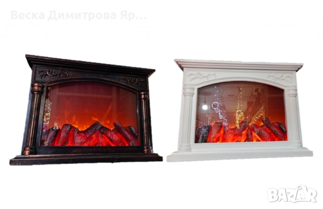 Декоративна коледна камина - уют и празнично настроение във всеки дом, снимка 6 - Отоплителни печки - 52202988