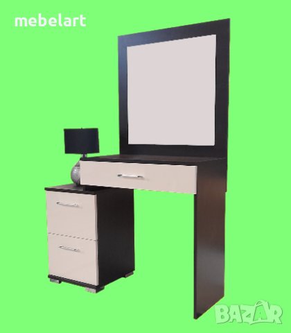 Тоалетка с огледало - Венге, снимка 2 - Тоалетки - 43459729