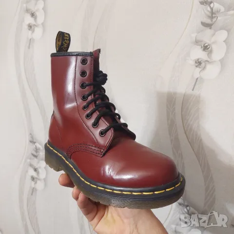 DR. MARTENS 1460 номер 36  кубинки . боти / ботуши, снимка 6 - Дамски боти - 48118351