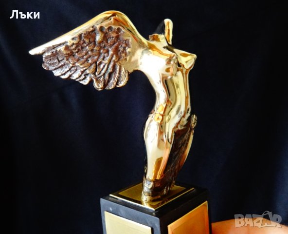 Статуетка проф.Братанов,наградна,бронз. , снимка 2 - Статуетки - 35606513