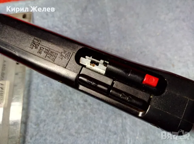 PANASONIC Стар РЕПОРТЕРСКИ КАСЕТОФОН с НУЖДА от ЛЕК РЕМОНТ и КАСЕТКА SONY 26500, снимка 7 - Антикварни и старинни предмети - 47561728