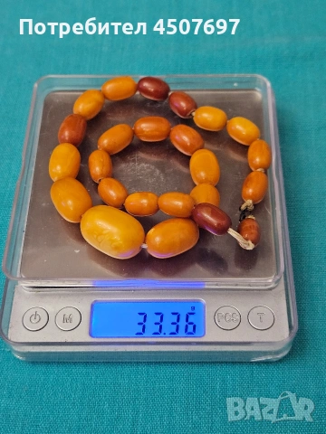 старо Кехлибарено колие., снимка 8 - Колиета, медальони, синджири - 53204247