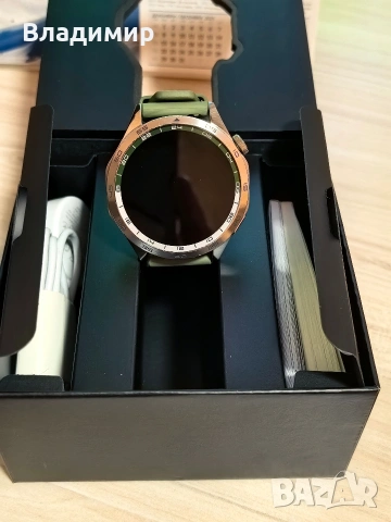 Продавам Huawei GT4 46MM Green Woven Strap, снимка 3 - Смарт часовници - 53101740