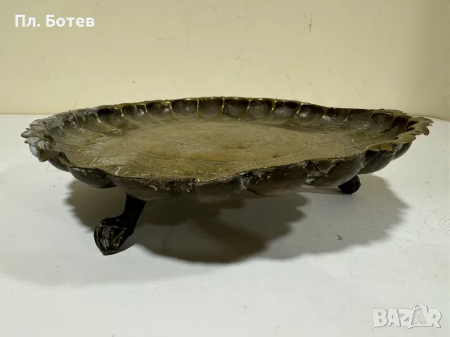 Старо бронзово изделие, купа, снимка 3 - Колекции - 47975260