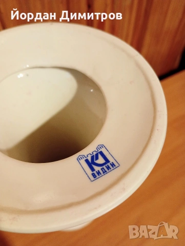 порцеланов свещник , снимка 3 - Антикварни и старинни предмети - 53334490