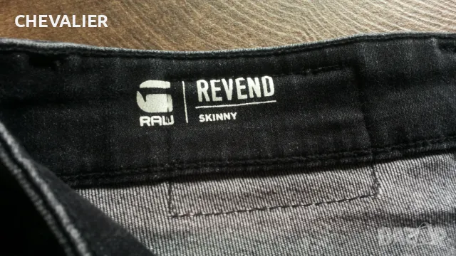 G-Star REVEND SKINNY Jeans Размер 29 / 34 оригинални еластични дънки 24-64, снимка 12 - Дънки - 47992636