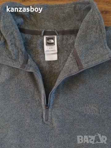 The North Face 1/4 zip fleece - поларено мъжко горнище ХЛ, снимка 4 - Блузи - 43562806