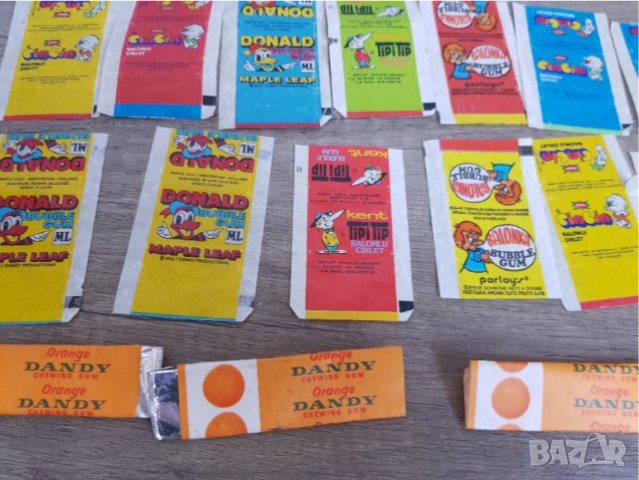 Опаковки от дъвки, снимка 5 - Други ценни предмети - 43835704