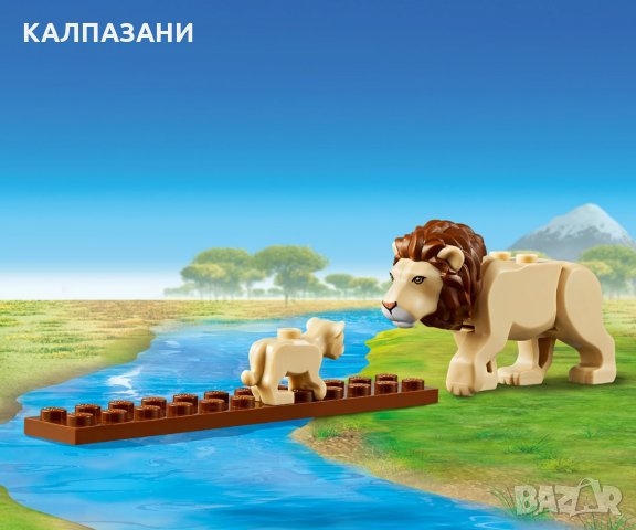 LEGO® City Wildlife 60301 - Спасителен офроуд джип, снимка 9 - Конструктори - 34931944