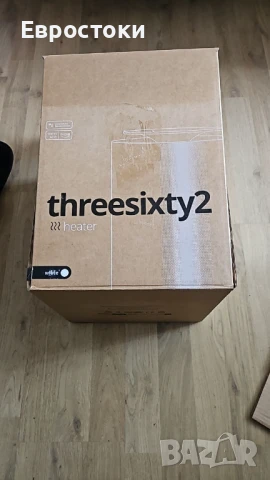 DUUX Threesixty 2 електрически керамичен нагревател, интелигентен,  с многопосочен вентилатор, снимка 11 - Отоплителни печки - 50583437