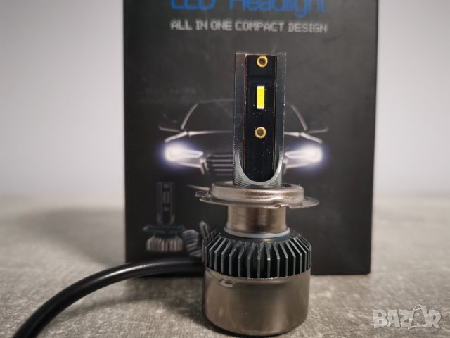 LED  Крушки  H7   за основни фарове с 6 месеца гаранция, снимка 3 - Аксесоари и консумативи - 38267366