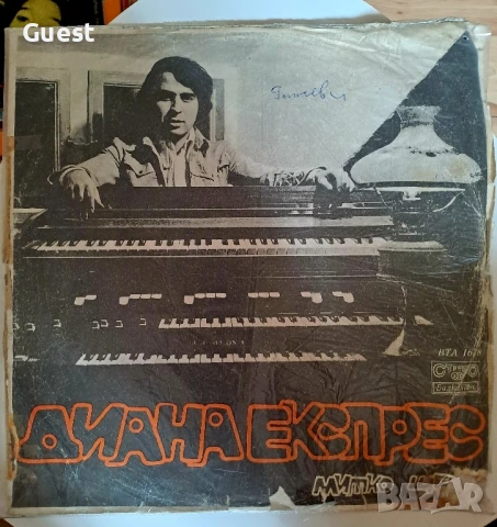 Грамофонна плоча Диана експрес , снимка 1